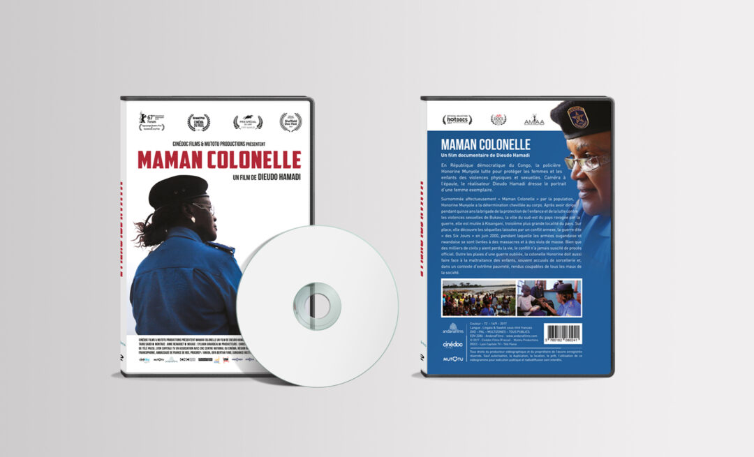 La jaquette du DVD du film Maman Colonelle