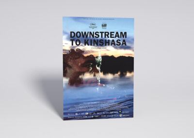 L’affiche du film Downstream To Kinshasa